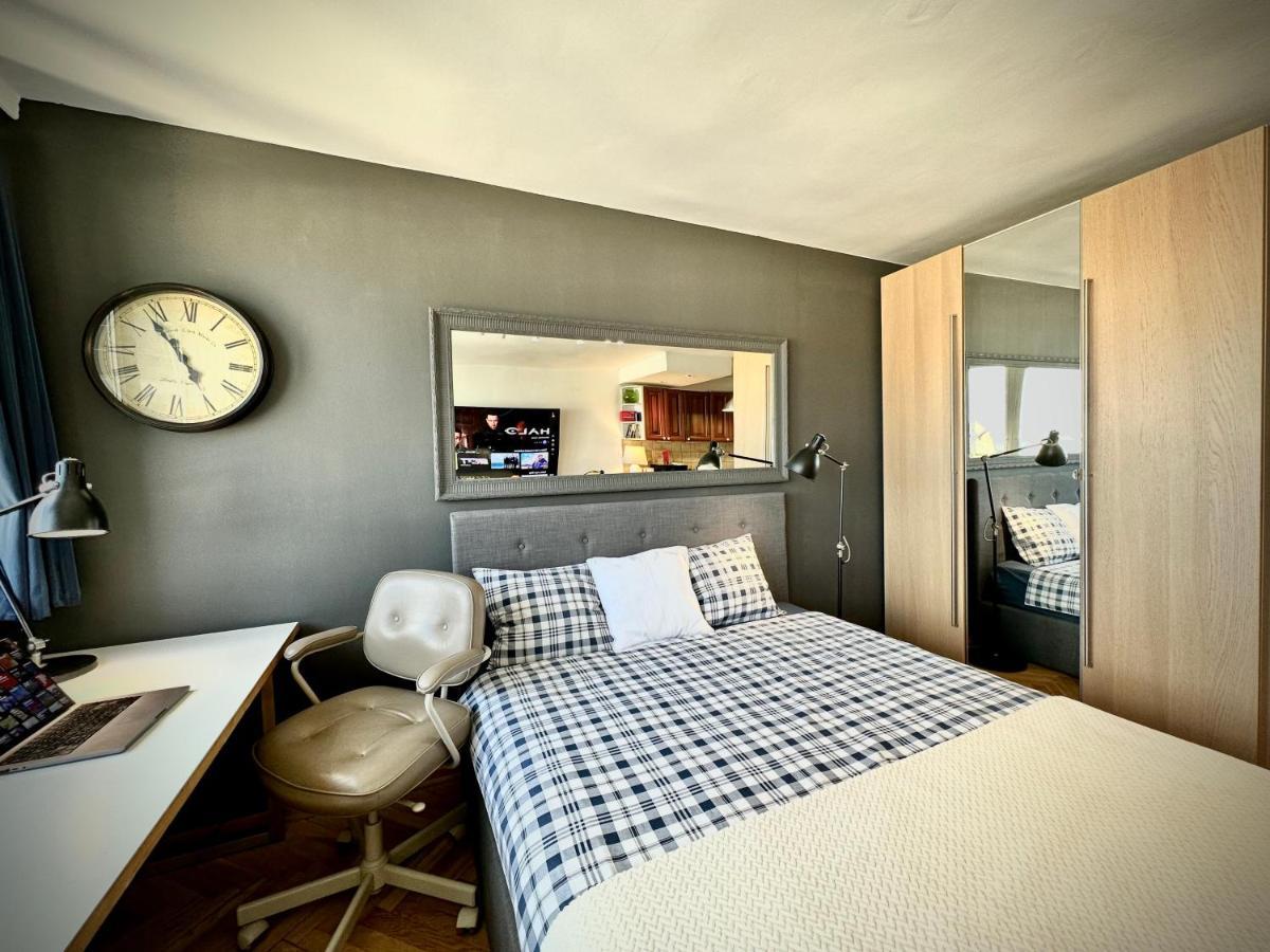 Super Apartament White Warszawa 2X Metro Scisle Centrum Wifi 300 Mbs New Exteriör bild