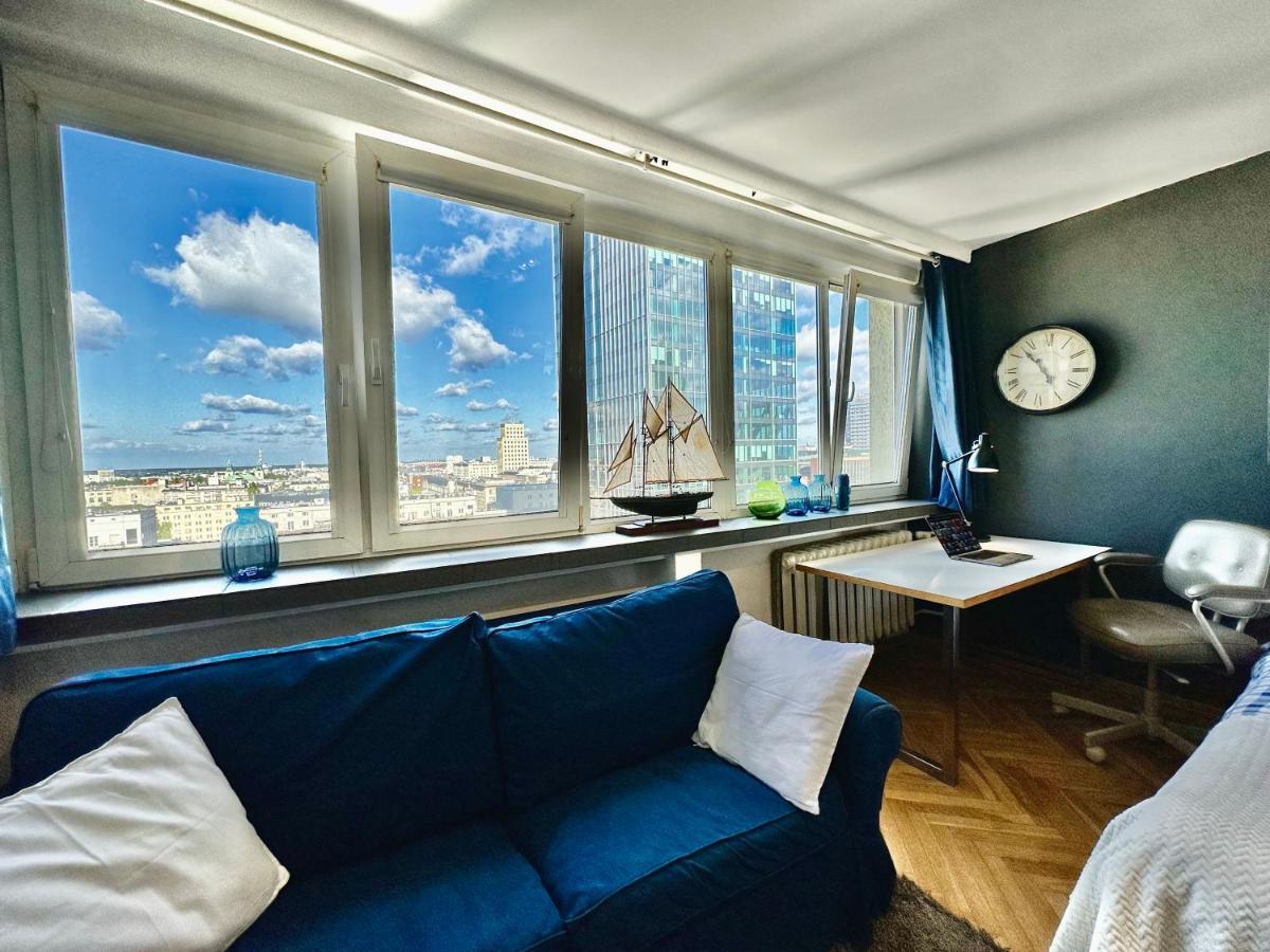Super Apartament White Warszawa 2X Metro Scisle Centrum Wifi 300 Mbs New Exteriör bild