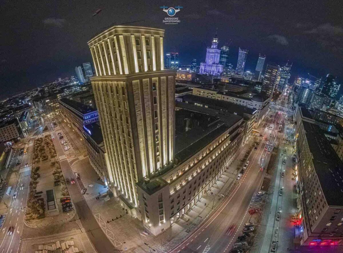 Super Apartament White Warszawa 2X Metro Scisle Centrum Wifi 300 Mbs New Exteriör bild
