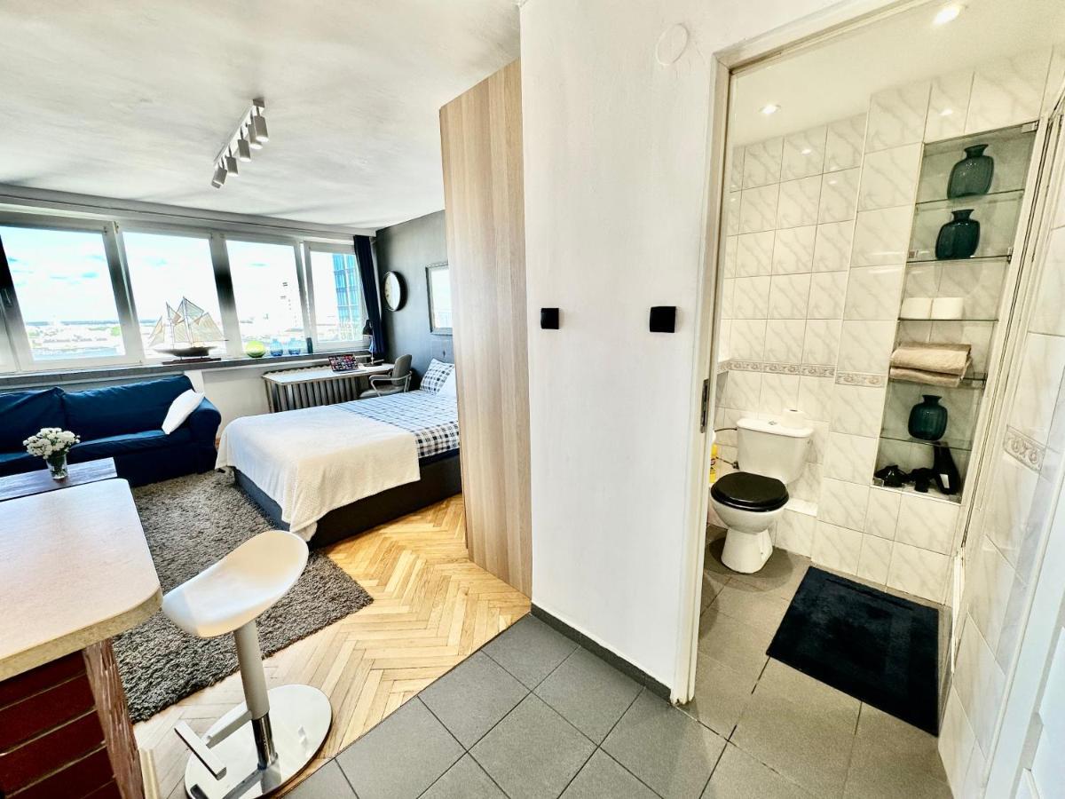 Super Apartament White Warszawa 2X Metro Scisle Centrum Wifi 300 Mbs New Exteriör bild