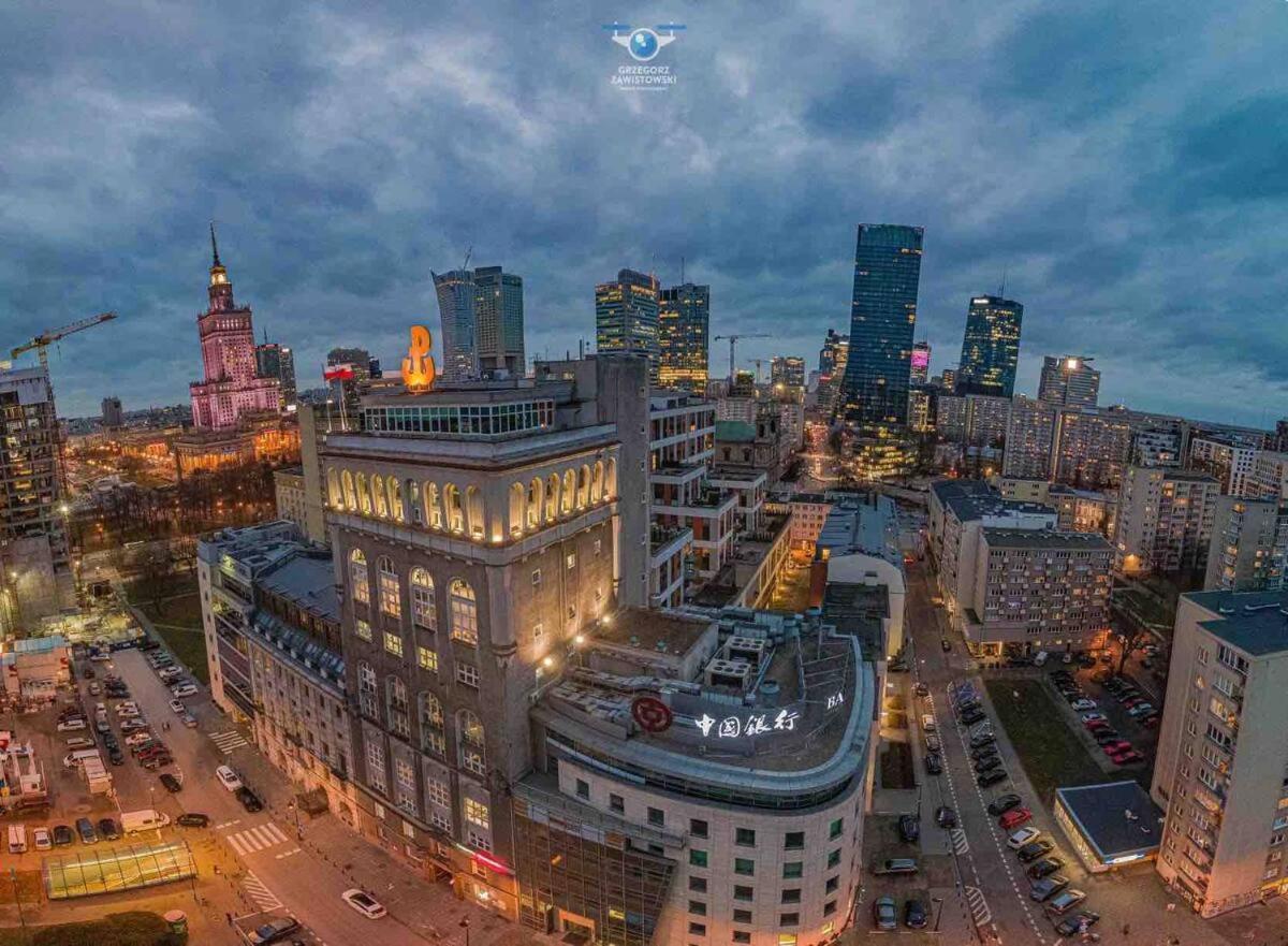 Super Apartament White Warszawa 2X Metro Scisle Centrum Wifi 300 Mbs New Exteriör bild
