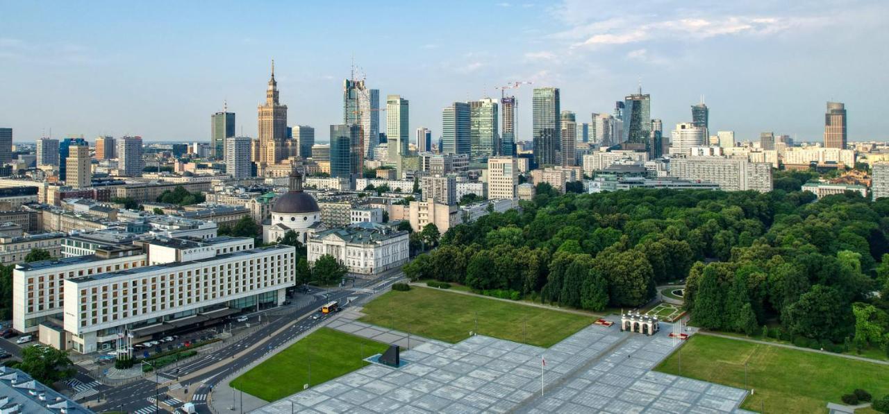 Super Apartament White Warszawa 2X Metro Scisle Centrum Wifi 300 Mbs New Exteriör bild
